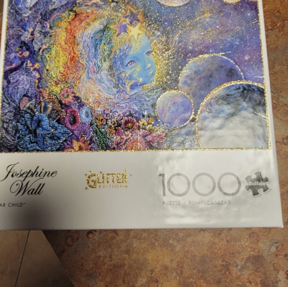 New in box 1000 pieces glitter Star Child puzzle - Picture 5 of 8
